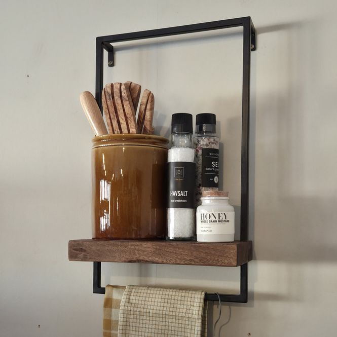 Hovedbilde Hylle Maddison brun høy