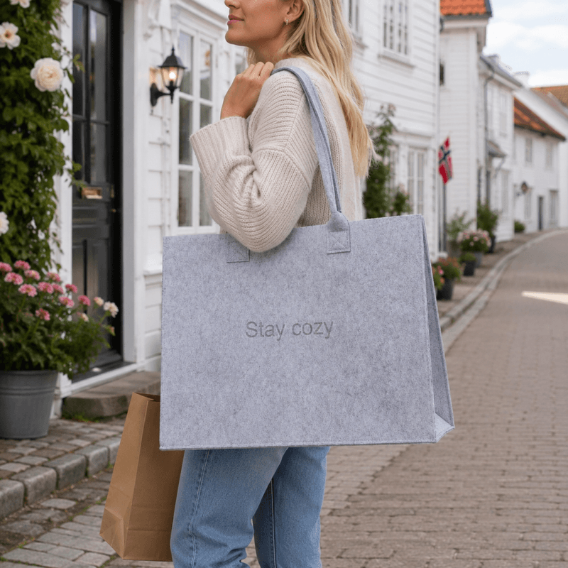 Veske grå