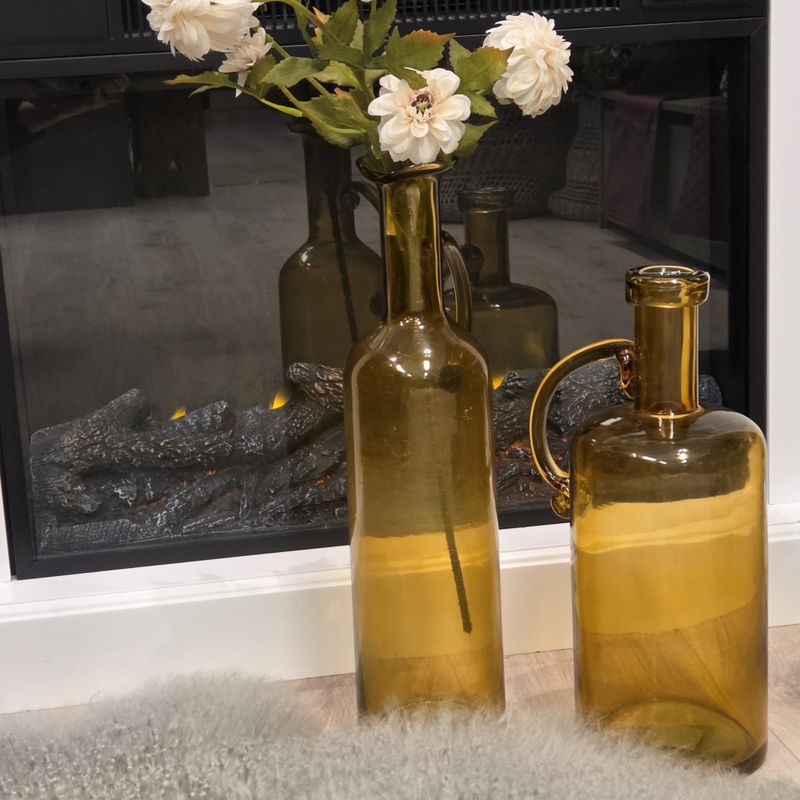 Stor flaskevase resirkulert 46cm