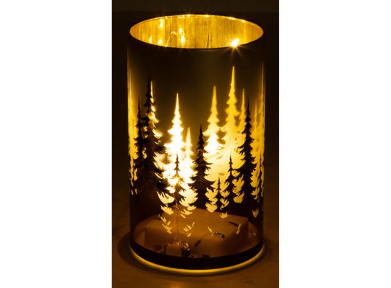 Lyslykt led skog
