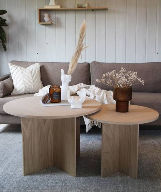 Hovedbilde Sofabord eik 60 cm