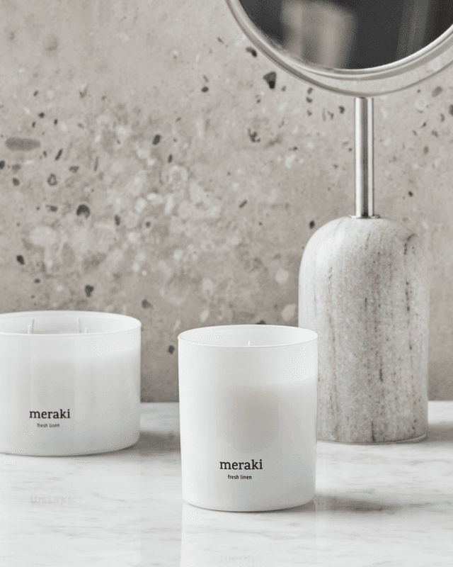 Duftlys, Fresh linen Meraki