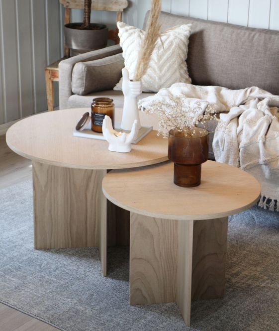 Hovedbilde Sofabord i eik 80 cm