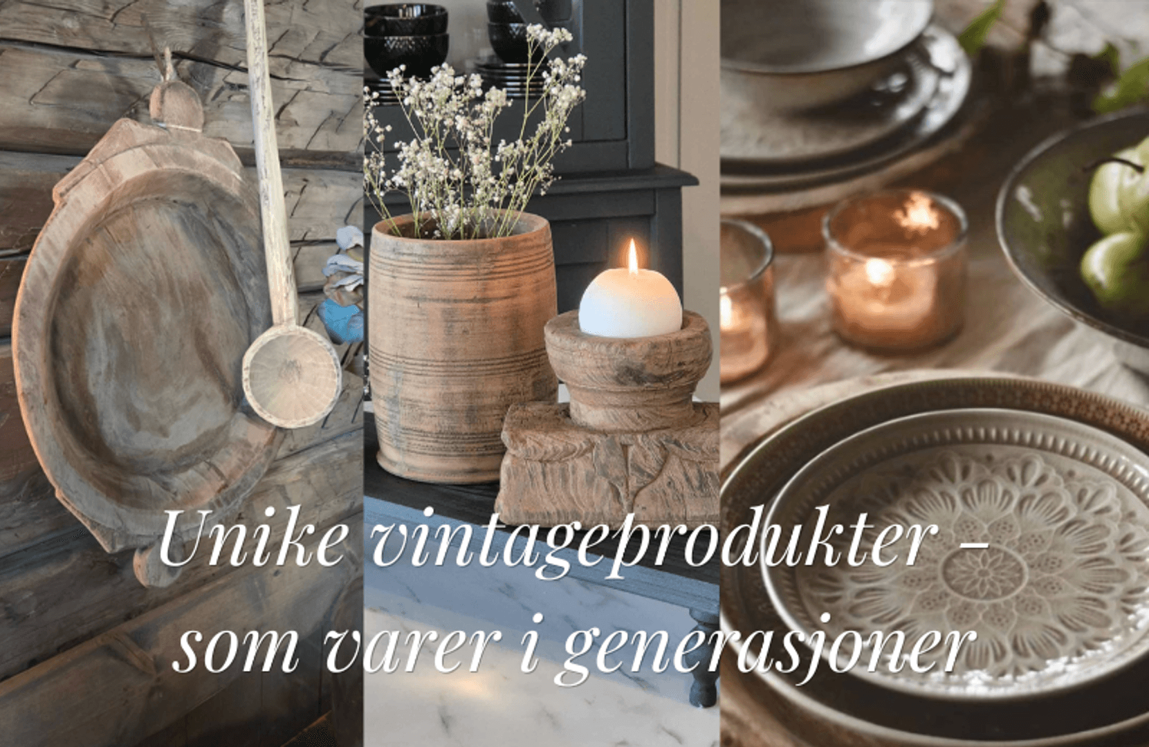 vintage/gjenbruk