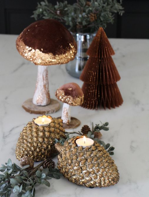 Hovedbilde Papirjuletre brunt xl